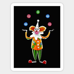 Circus Clown Magnet